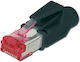 Βύσμα Δικτύου Digitus Cat6 Rj45 Modular Maleverbinder Hirose Tm 21