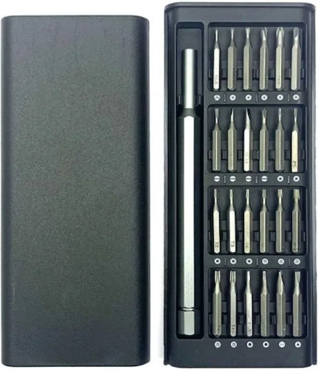 Screwdriver with Magnetic Interchangeable Tips