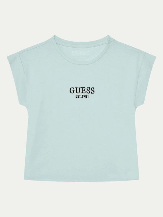 Guess Children's T-shirt Turquoise