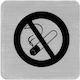 Next Sign Sticker "Prohibition of Smoking " 7.2x7.2cm