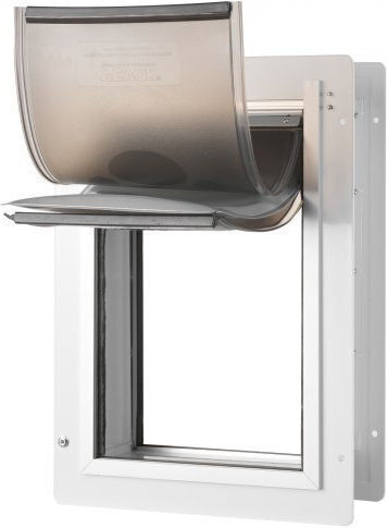 Vevor Metallisches Hundetür 41,28x41,28x41,28cm Weiß