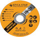 Cutting Disc 115x1.2x22mm 25pcs Epica Star Ep-11055