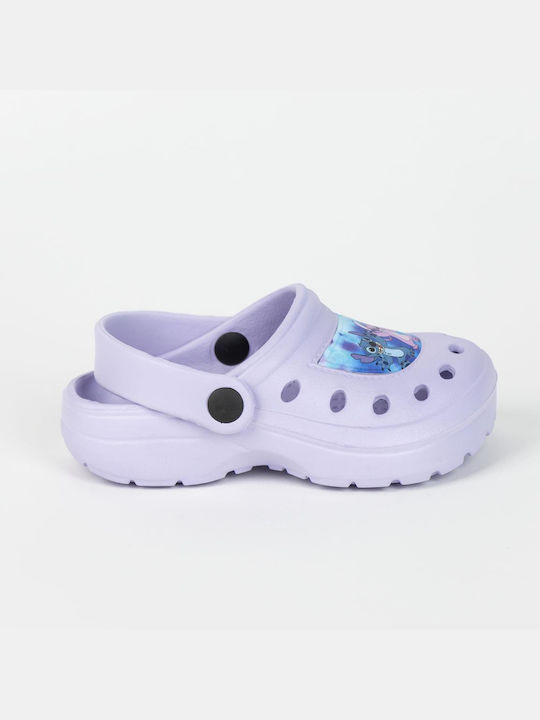 Disney Children's Beach Clogs Purple