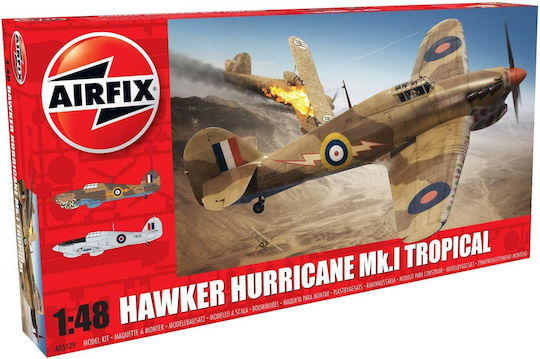Airfix Model Figure Hawker Hurricane Mk.i Tropical 1:48 A05129