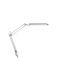 Maul LED Schreibtischlampe in Silber Farbe