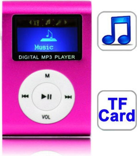 MP3 Player with LCD Screen 1.1" Purple S-MP3-2016M