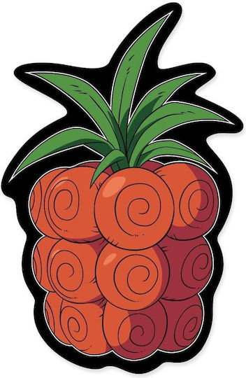 One Piece Kissen Chop-Chop Frucht 35 cm