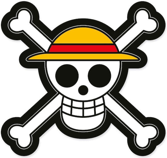 One Piece Jolly Roger Pillow 33 Cm