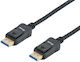 Equip Cable DisplayPort male - DisplayPort male 2.1m Μαύρο (119273)