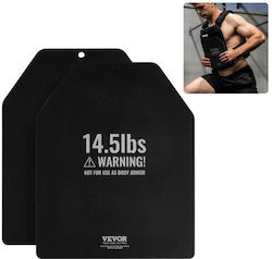 Vevor Πλάκες Γιλέκου 2x14.5 Lb Προπόνηση Δύναμης & Τρέξιμο Bxgbpbsp145lfbxj5v0