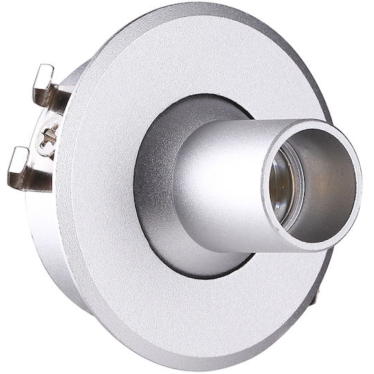 Elmark El-cf03 Led Cabinet Light 12v/1w 4000k D39mm Si