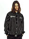 Men's Fleece Cardigan with Buttons Black