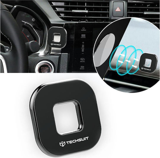 Techsuit Car Mobile Mount with Magnet Black