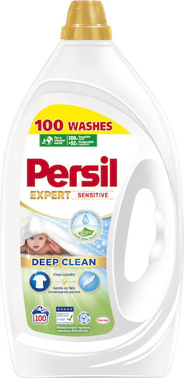 Persil Бебешки Течност Перилен препарат за Чувствителен дрехи (100 Мерителни чаши)
