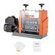 Vevor Automatic Wire Stripping Machine 0.06''-0.98'' Electric Wire Stripper 60 W Wire Peeler Visible Depth Reference 6 Round & 1 Flat Channels Copper Scrap Recycling