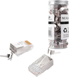 Rj45 Plug Cat.7 Ftp Nc-rj457ft-16 100pcs Rj45 Plug Cat.7 Ftp Nc-rj457ft-16 100pcs