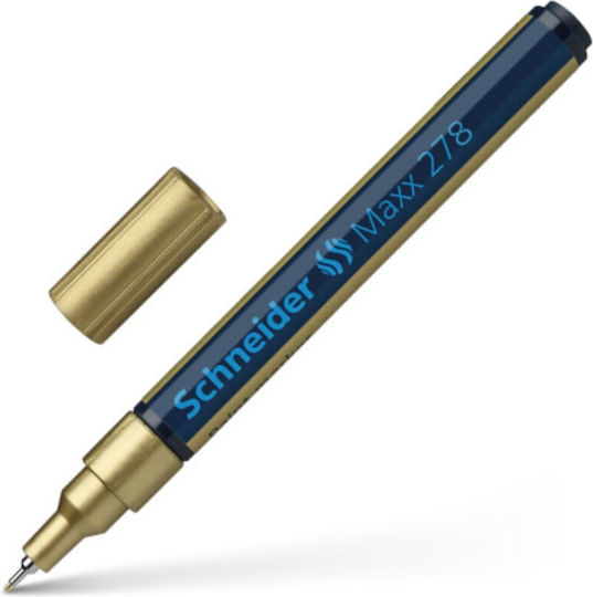 Schneider Permanent Marker 0.8mm Gold