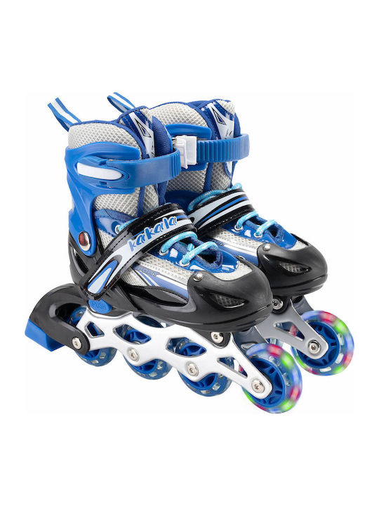 Action One Adult Kids Adjustable Inline Roller Junior Blue Size S 31-34