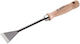 Loutil Parfait Long Wooden Handle Scraper Spatula 60mm Loutil Parfait