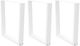vidaXL Metallic Furniture Leg 3 Pieces Suitable...
