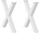 vidaXL Металическо Кракче За Мебел 2 Бройки Под...