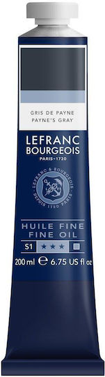 Lefranc Bourgeois Oil Colour 261 Paynes Grey 200ml