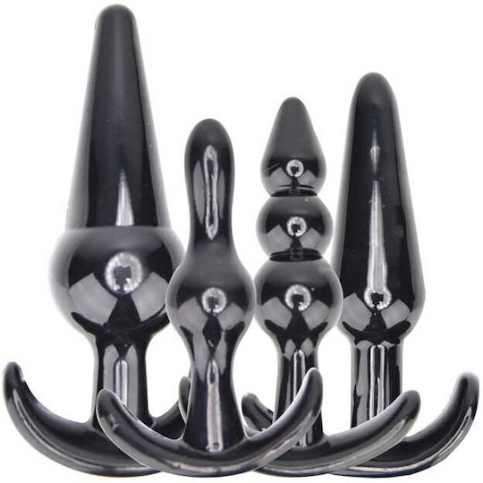 4.2cm Ømax Butt Plugs Traininig Kit Black Loving Joy