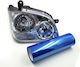 Blue Film Headlight Taillight Protection Dimensions 60 Cm X 60 Cm Protects Against Scratches Chemicals Uv Radiation Extreme Weather Conditions Reduces Risk Yellowing Cracking