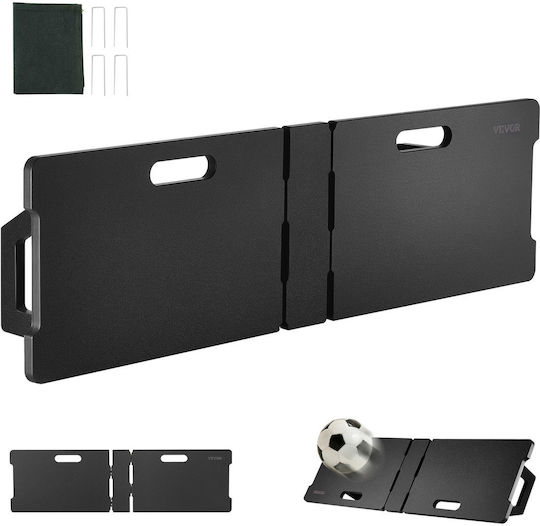 Placă de Rebound Fotbal Vevor 45"x13" Zid Portabil de Fotbal 2 Unghiuri de Rebound