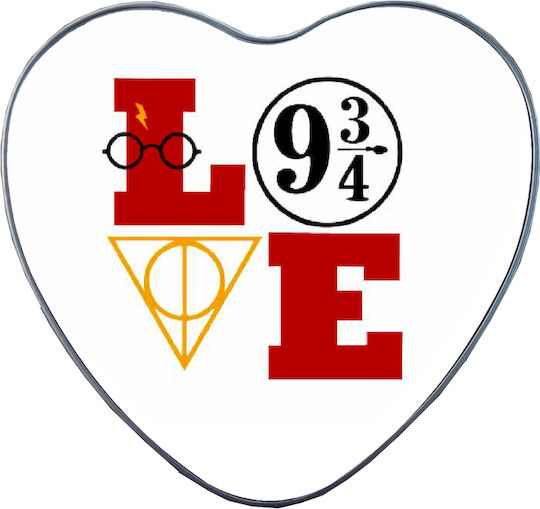 Αγίου Μεταλλικό Κουτί για Δώρο με Θέμα "Harry Potter" Πολύχρωμο 15x4.5x14εκ.
