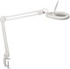 Maul LED Magnifying Lamp Viso Clamp White