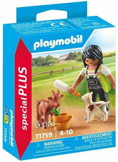 Playmobil Special Plus Woman with Goats for 4-10 years old
