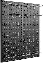 Vevor Metal Pegboard Panels 2 Panels 24" X 12" Wall Organizer Garage Tool Vevor Metal Pegboard Panels 2 Panels 24" X 12" Wall Organizer Garage Tool