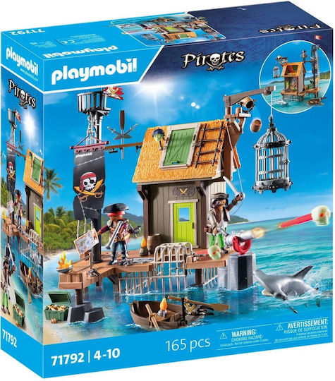 Playmobil Pirates Λιμάνι των Πειρατών για 4-10 ετών