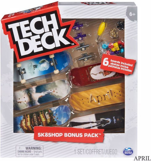 Techdeck TechDeck Sk8 Shop Bonus Pack για 6+ Ετών