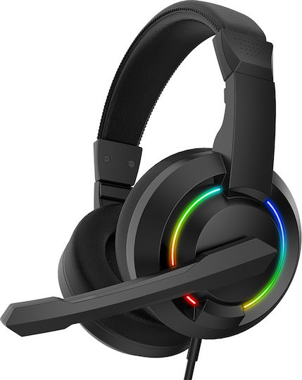 Baracuda Baracuda BGH-021 Over Ear Gaming Headset cu conexiune USB Negru
