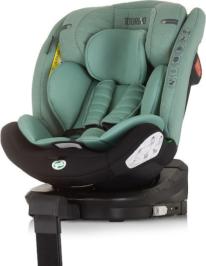 Chipolino Tourino Καθισματάκι Αυτοκινήτου i-Size με Isofix Pastel Green 0-36 kg