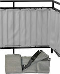 Mega Bazaar Railing Safety Cover Gray MB12898