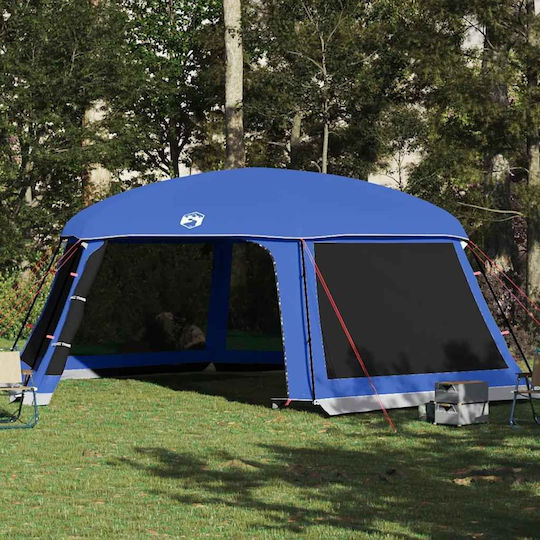 vidaXL Camping Tent Blue