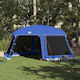 vidaXL Camping Tent Blue