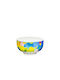 Pylones Matinal Bol Palette Serving Bowl Round made of Porcelain with Diameter 12.8cm