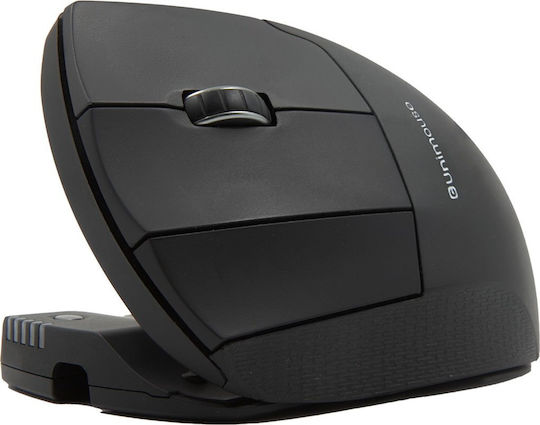 Contour UnImouse Wireless Ergonomic Bluetooth Vertical Mouse for Left-handed Black