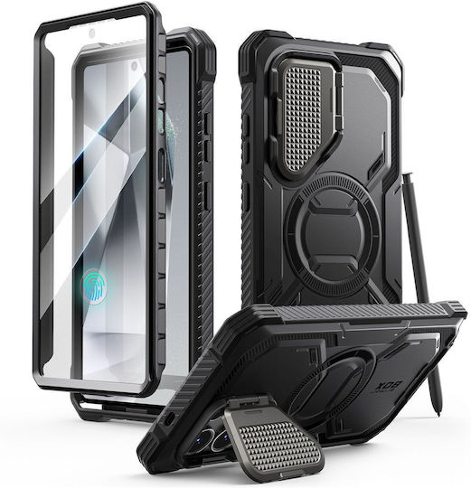 i-Blason 360 Full Cover Tempered Glass Μαύρο (Galaxy S25 Ultra)