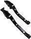 Set Manete Frână/Ambreiaj Motocicletă Manete de motocicletă Manete de motocicletă ajustabile pentru Suzuki Bandit 650 Negre 25025671-1