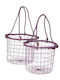 Decorative Basket Metallic 39x31cm Atmosphera