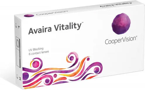 Cooper Vision Avaira Vitality 6 Monthly Contact Lenses Silicone Hydrogel