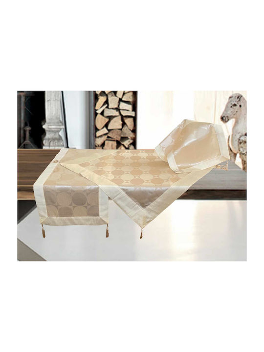 Linea Home Fustă Pătrată Set 7buc Verre Multicolor 140x140cm
