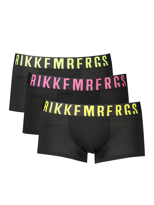 Bikkembergs Men's Boxers Black 3Pack