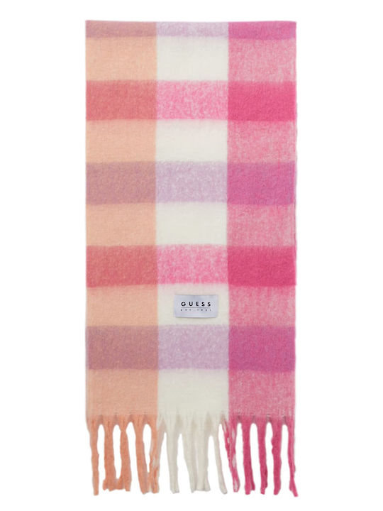 Guess Women's Wool Scarf Pink