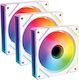 Monarch Gear Zephyrus Case Fan 120mm με RGB Φωτ...